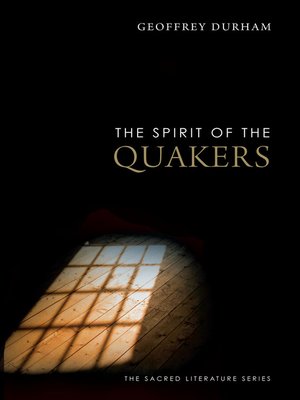 cover image of The Spirit of the Quakers